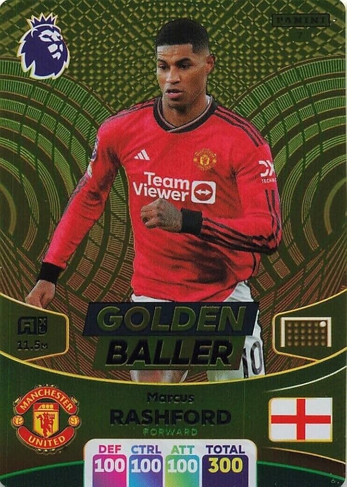 Amazon.com: Panini Premier League 2023 2024 Marcus Rashford